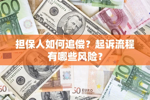 济南担保人如何追偿？起诉流程有哪些风险？