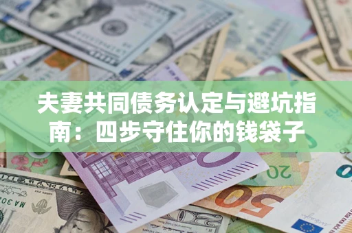 济南夫妻共同债务认定与避坑指南：四步守住你的钱袋子