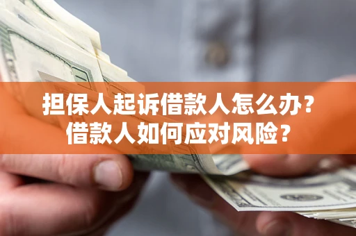 济南担保人起诉借款人怎么办？借款人如何应对风险？