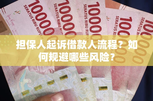 济南担保人起诉借款人流程？如何规避哪些风险？