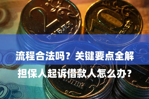 济南

担保人起诉借款人怎么办？流程合法吗？关键要点全解析