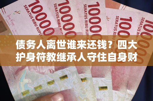 济南债务人离世谁来还钱？四大护身符教继承人守住自身财产
